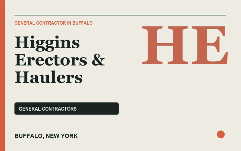 Higgins Erectors & Haulers in Buffalo, New York