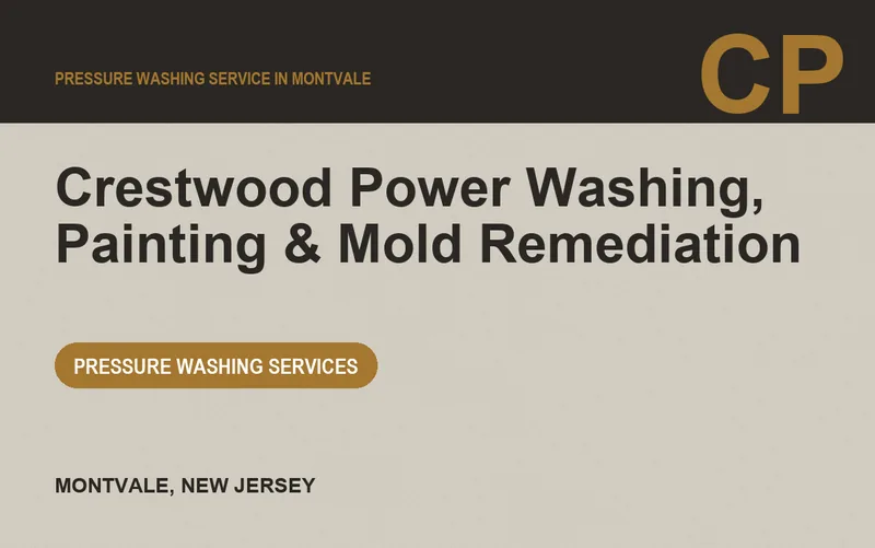 Crestwood Power Washing, Painting & Mold Remediation in Montvale, New Jersey