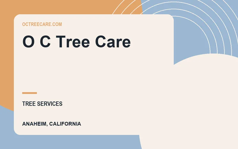 O C Tree Care in Anaheim, California