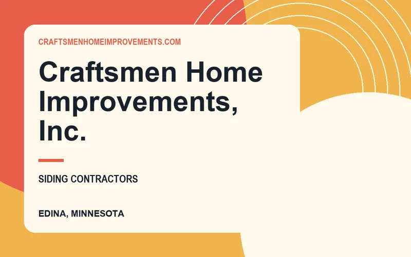 Craftsmen Home Improvements, Inc. in Edina, Minnesota