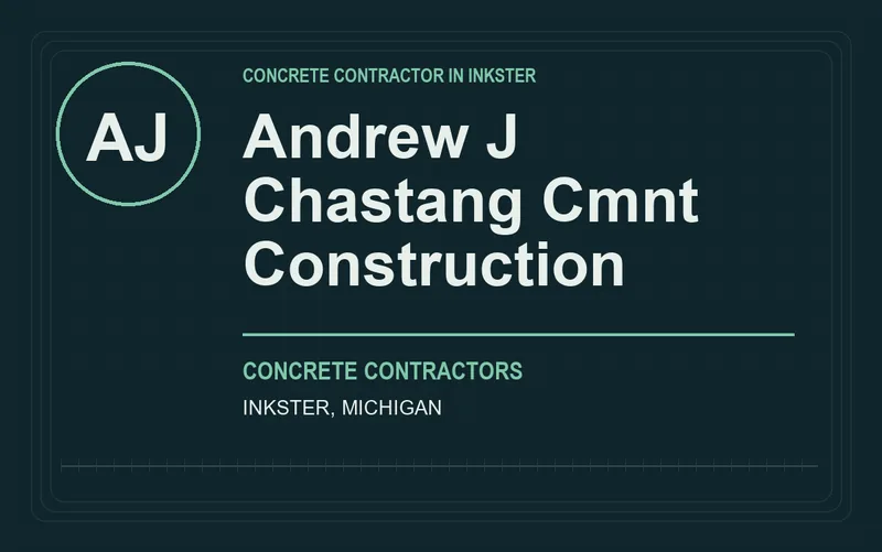 Andrew J Chastang Cmnt Construction in Inkster, Michigan