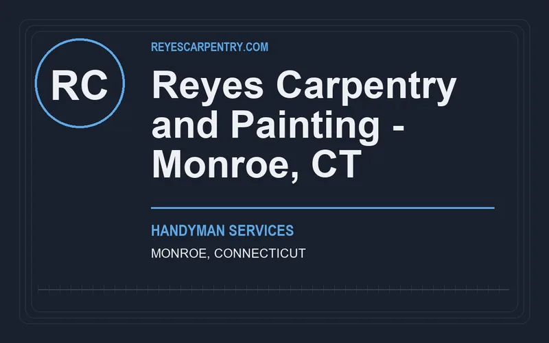 Reyes Carpentry and Painting - Monroe, CT in Monroe, Connecticut