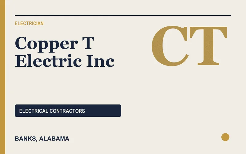 Copper T Electric Inc in Banks, Alabama