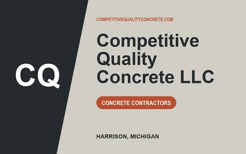 Competitive Quality Concrete LLC in Harrison, Michigan