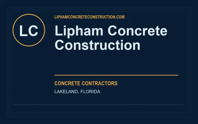 Lipham Concrete Construction in Lakeland, Florida