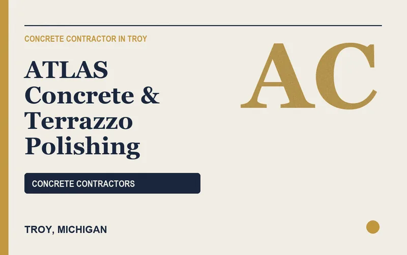 ATLAS Concrete & Terrazzo Polishing in Troy, Michigan