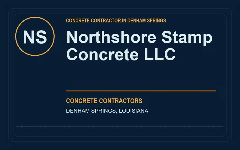 Northshore Stamp Concrete LLC in Denham Springs, Louisiana