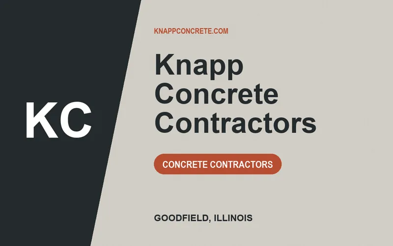 Knapp Concrete Contractors in Goodfield, Illinois