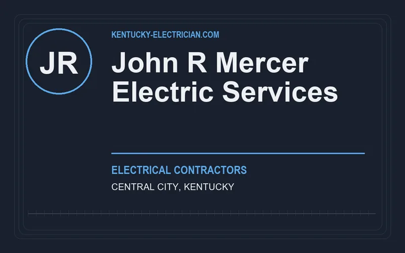 John R Mercer Electric Services in Central City, Kentucky
