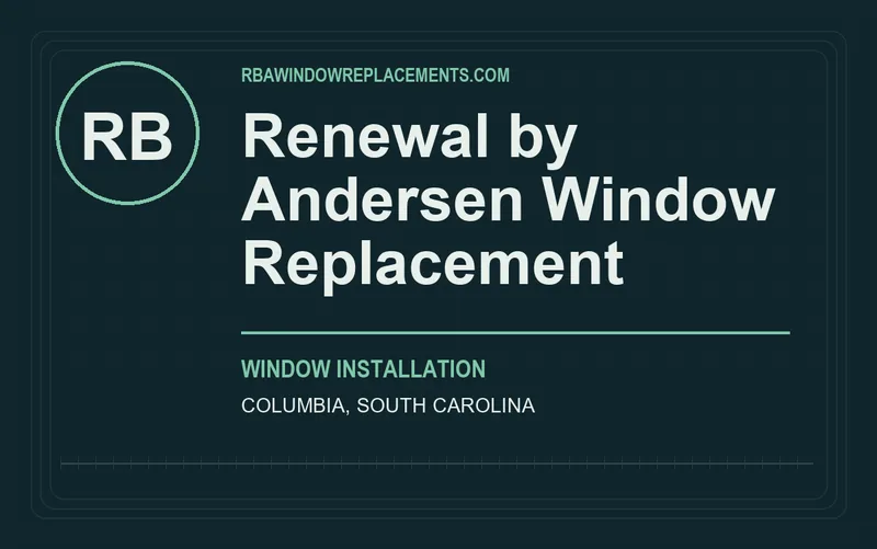 Renewal by Andersen Window Replacement in Columbia, South Carolina
