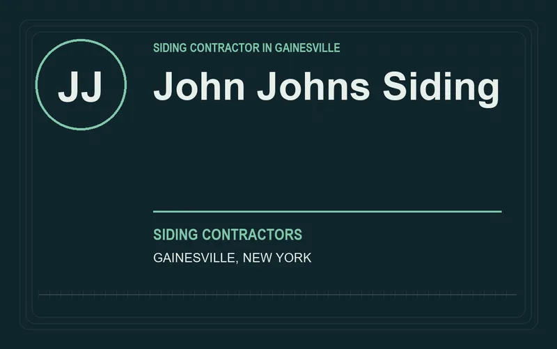 John Johns Siding in Gainesville, New York