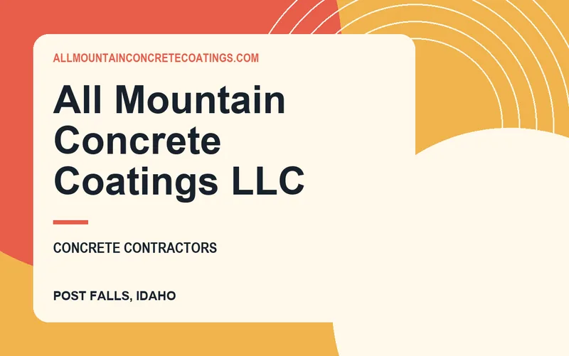 All Mountain Concrete Coatings LLC in Post Falls, Idaho