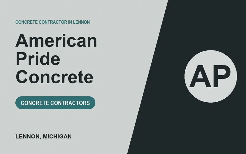 American Pride Concrete in Lennon, Michigan