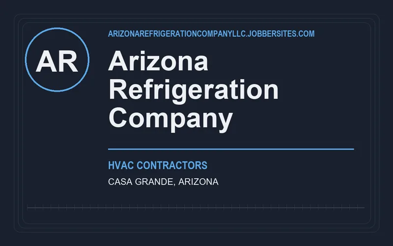 Arizona Refrigeration Company in Casa Grande, Arizona