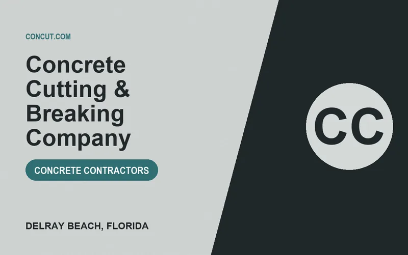 Concrete Cutting & Breaking Company in Delray Beach, Florida