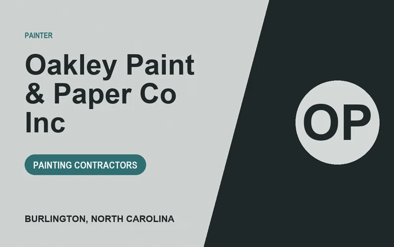 Oakley Paint & Paper Co Inc in Burlington, North Carolina