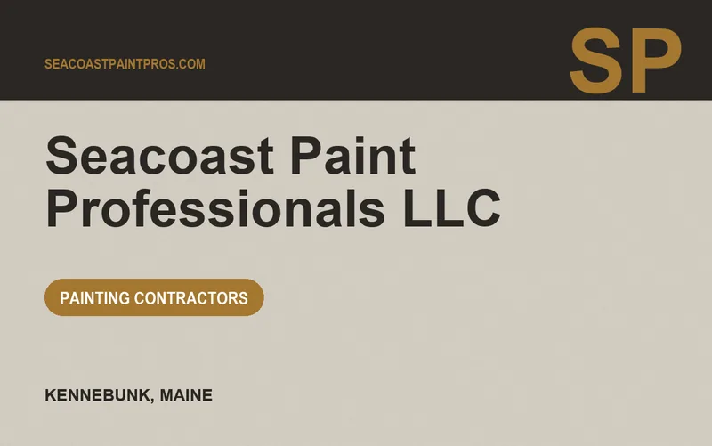 Seacoast Paint Professionals LLC in Kennebunk, Maine