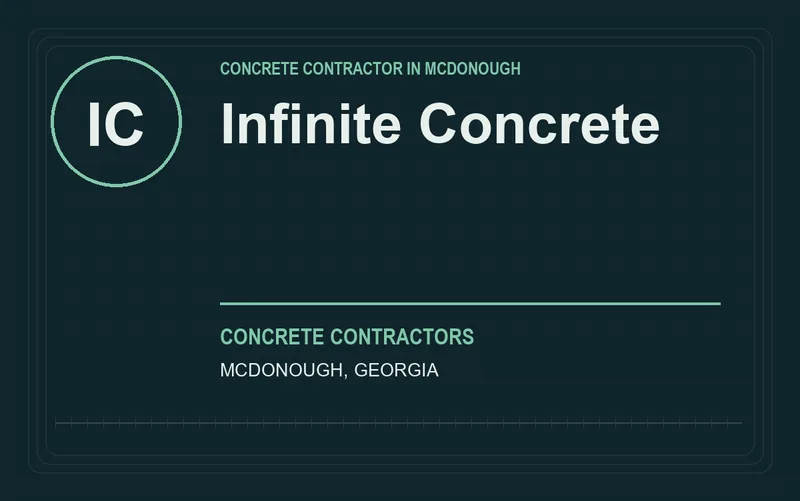 Infinite Concrete in McDonough, Georgia