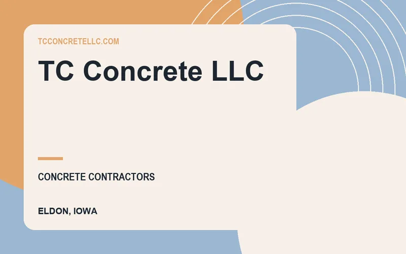 TC Concrete LLC in Eldon, Iowa