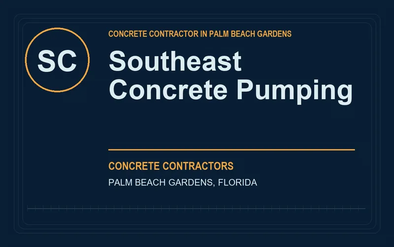 Southeast Concrete Pumping in Palm Beach Gardens, Florida