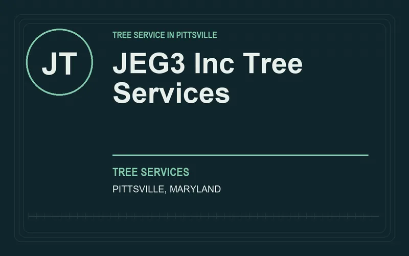 JEG3 Inc Tree Services in Pittsville, Maryland