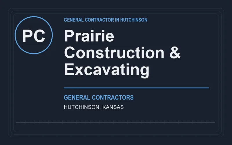 Prairie Construction & Excavating in Hutchinson, Kansas