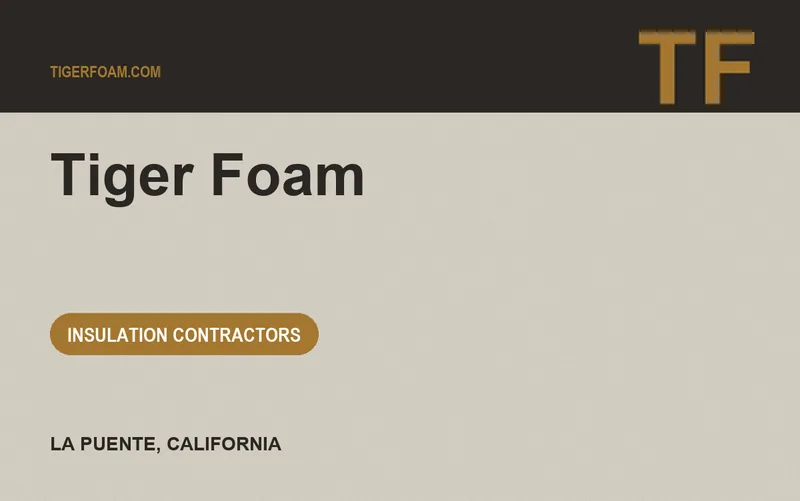 Tiger Foam in La Puente, California