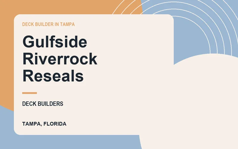Gulfside Riverrock Reseals in Tampa, Florida