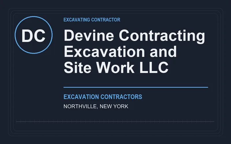 Devine Contracting Excavation and Site Work LLC in Northville, New York