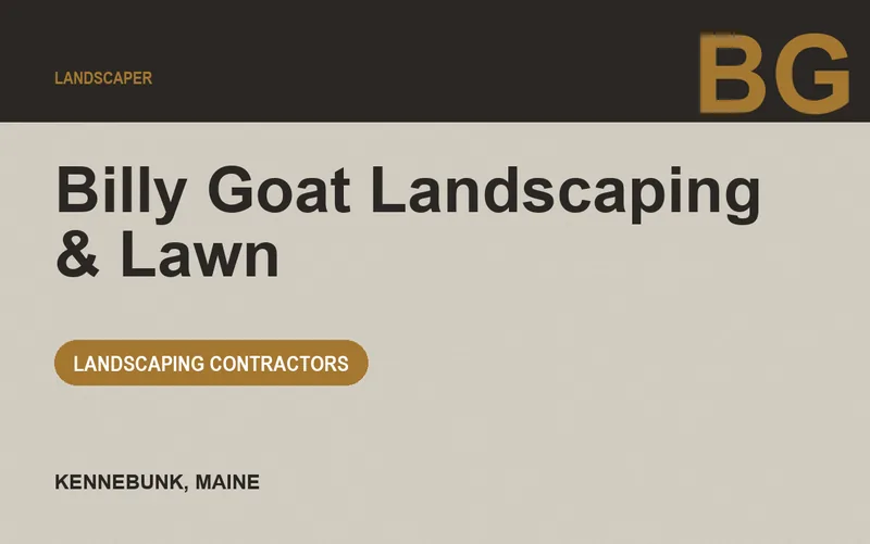 Billy Goat Landscaping & Lawn in Kennebunk, Maine