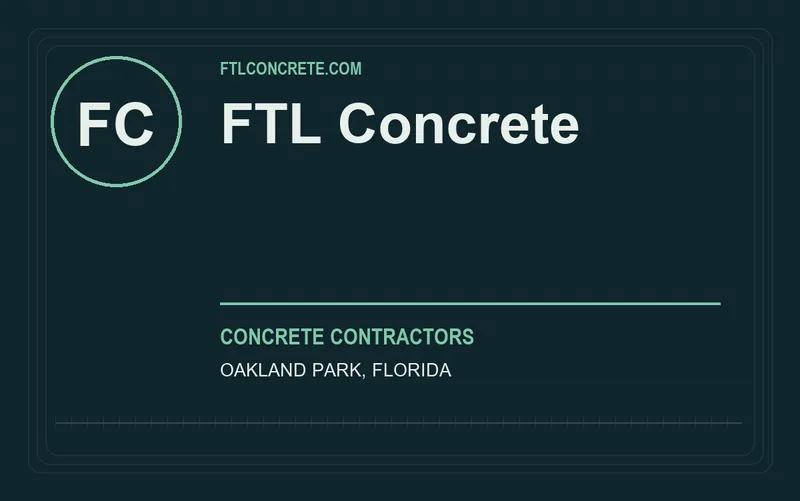 FTL Concrete in Oakland Park, Florida