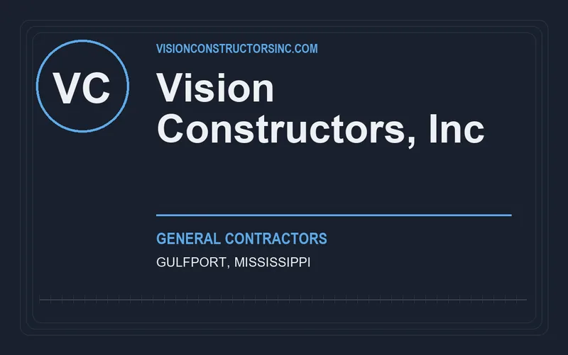 Vision Constructors, Inc in Gulfport, Mississippi
