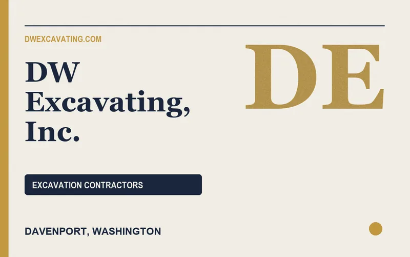 DW Excavating, Inc. in Davenport, Washington