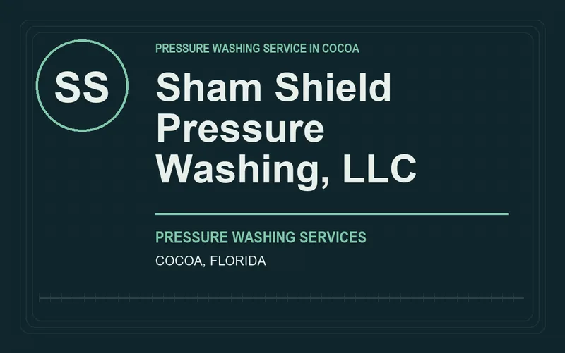 Sham Shield Pressure Washing, LLC in Cocoa, Florida