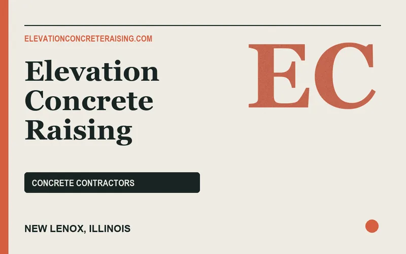 Elevation Concrete Raising in New Lenox, Illinois