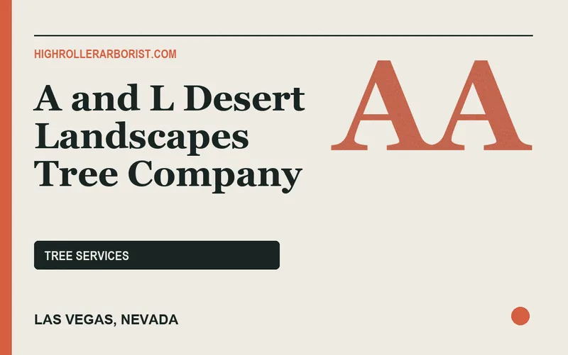 A and L Desert Landscapes Tree Company in Las Vegas, Nevada