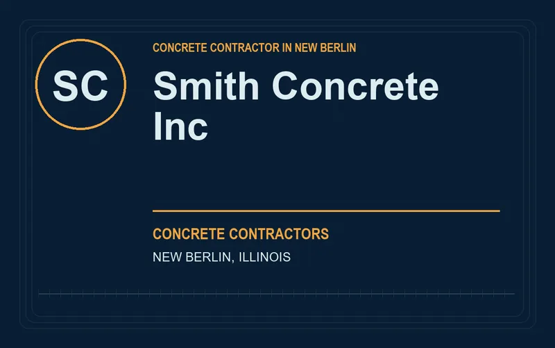 Smith Concrete Inc in New Berlin, Illinois