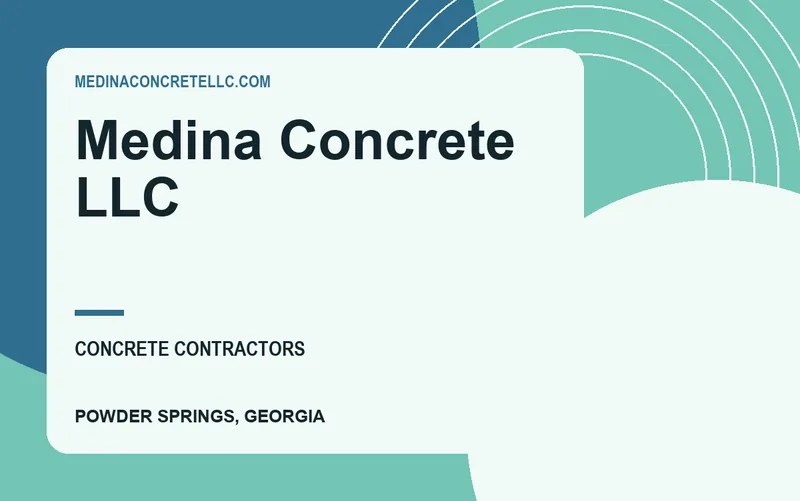 Medina Concrete LLC in Powder Springs, Georgia
