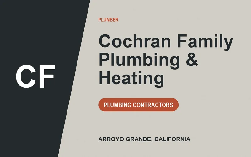 Cochran Family Plumbing & Heating in Arroyo Grande, California