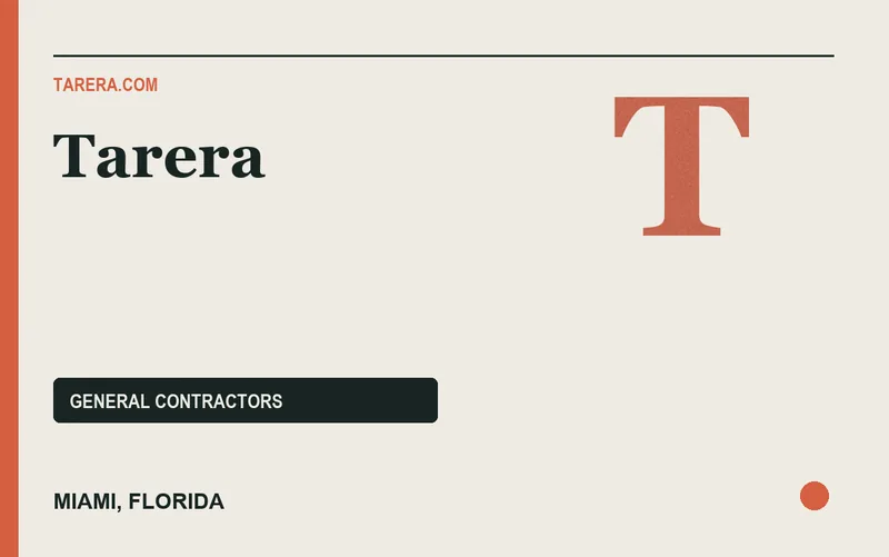 TARERA in Miami, Florida