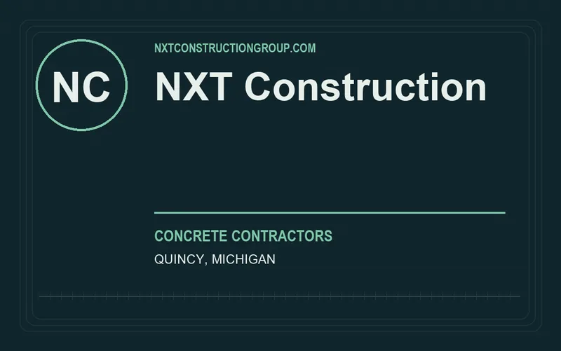 NXT Construction in Quincy, Michigan