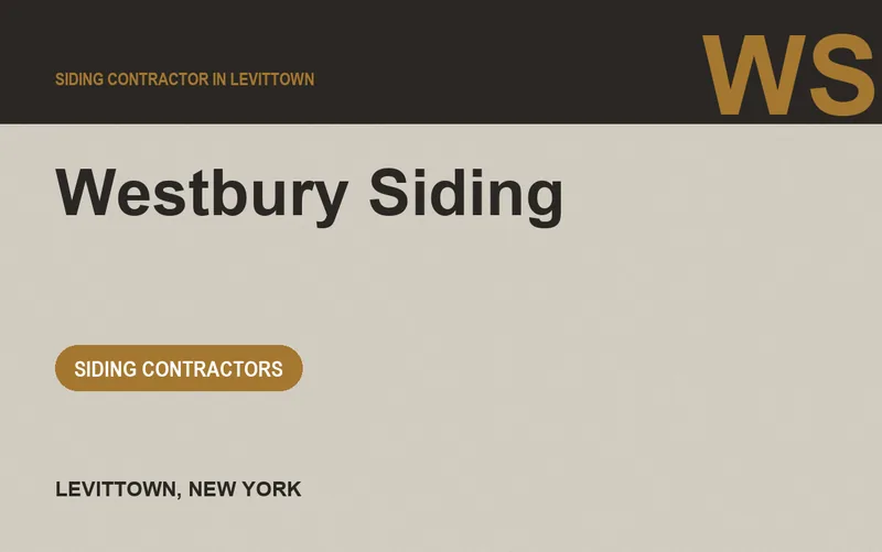 Westbury Siding in Levittown, New York
