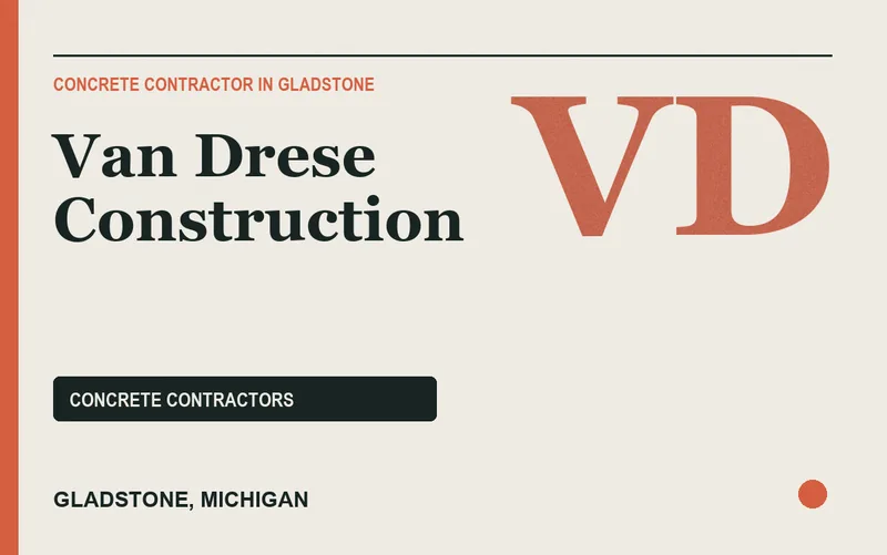 Van Drese Construction in Gladstone, Michigan