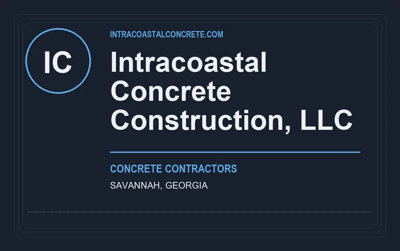 Intracoastal Concrete Construction, LLC in Savannah, Georgia