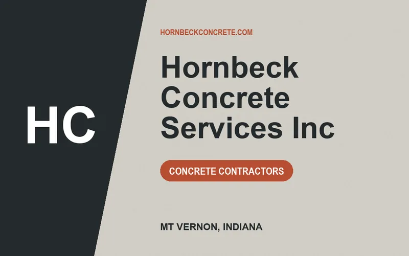Hornbeck Concrete Services Inc in Mt Vernon, Indiana