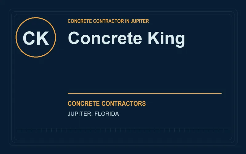 Concrete King in Jupiter, Florida