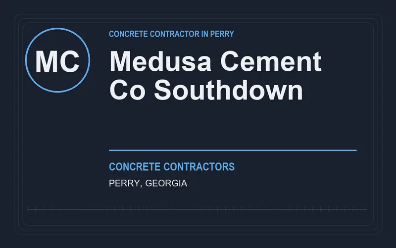 Medusa Cement Co Southdown in Perry, Georgia