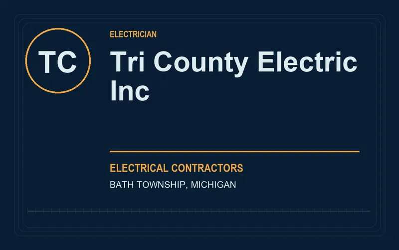 Tri County Electric Inc in Bath Township, Michigan