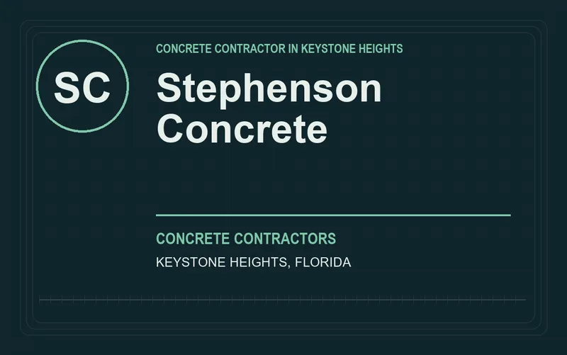 Stephenson Concrete in Keystone Heights, Florida