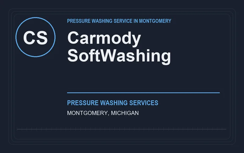 Carmody SoftWashing in Montgomery, Michigan